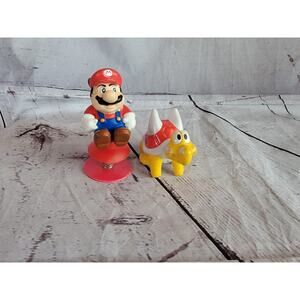 Nintendo Super Mario Bros 3 McDonald's Koopa Paratroopa & Pop Mario Vintage 1990